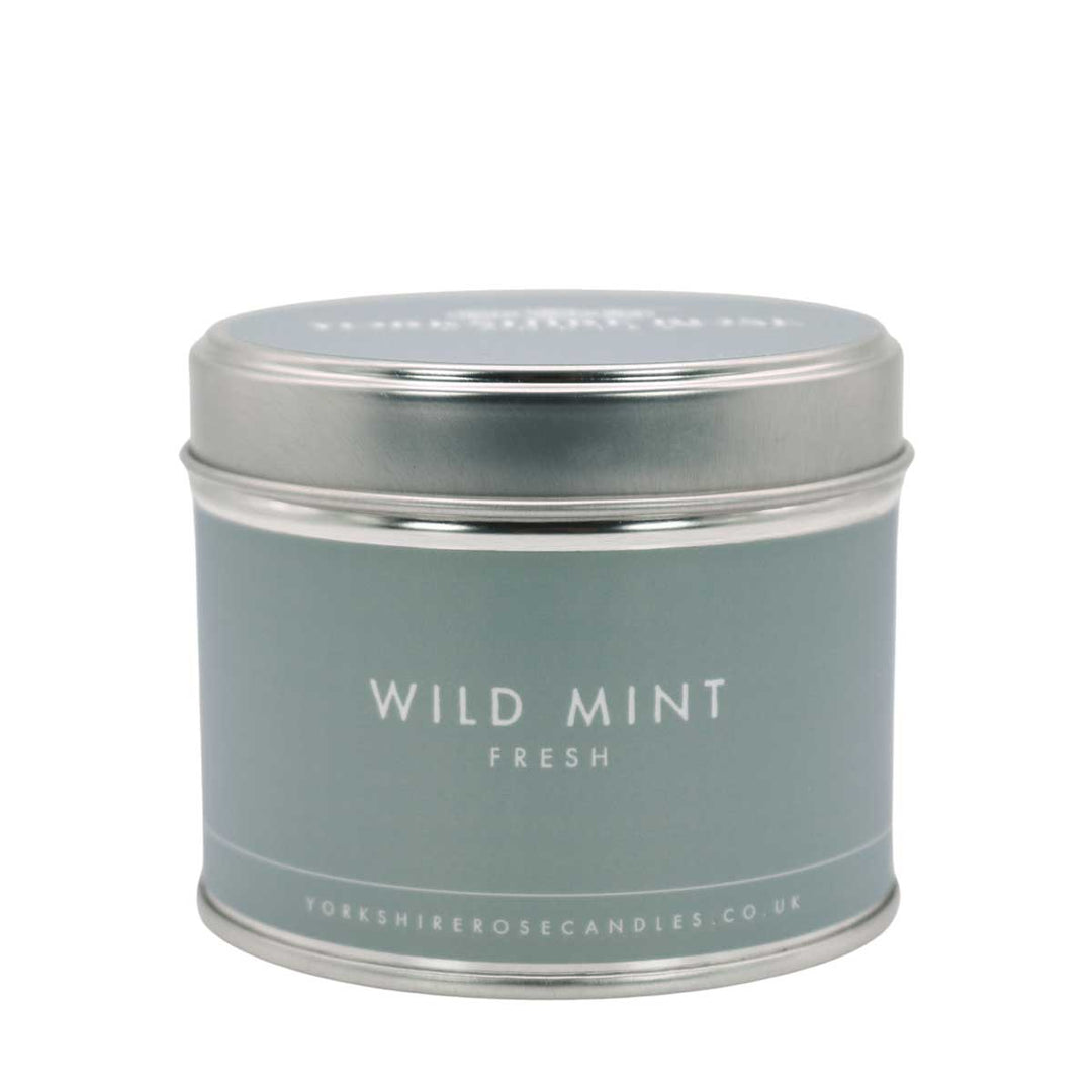 Yorkshire Rose Candles "Wild Mint" Candle Tin