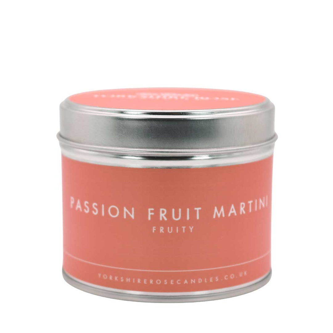 Yorkshire Rose Candles Passion Fruit Martini Candle Tin