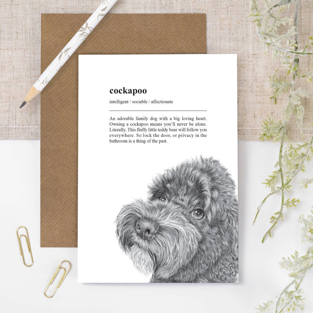 Coulson Macleod Pooch Cockapoo Card