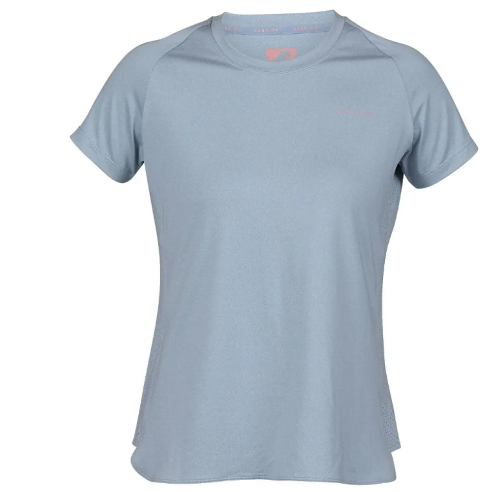 The Aubrion Young Rider Energise Tech T-Shirt in Blue#Blue