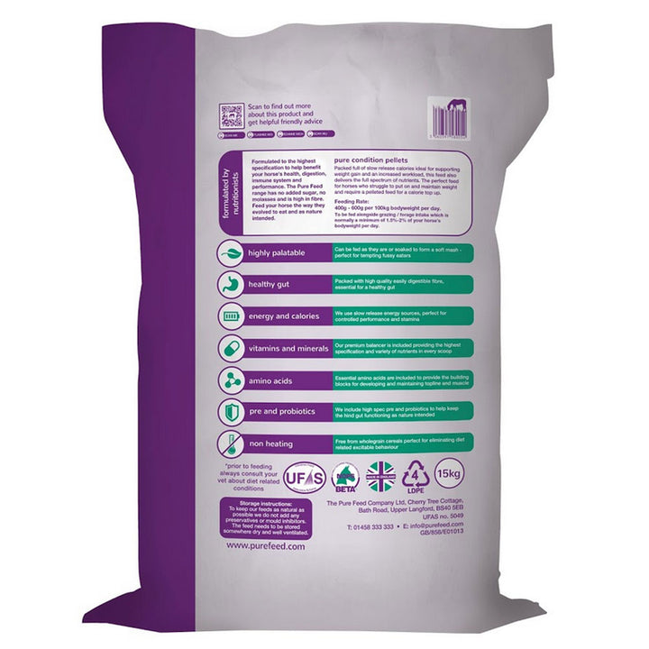 Pure Feed Company Pure Condition Pellets