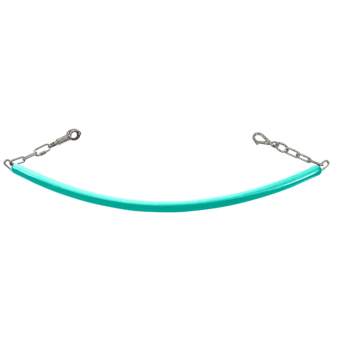 The Perry Equestrian Rubber Coated Stable & Stall Chains in Turquoise#Turquoise