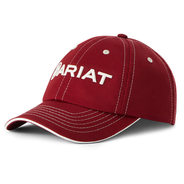 Ariat Team II Cap in Dark Red#Dark Red