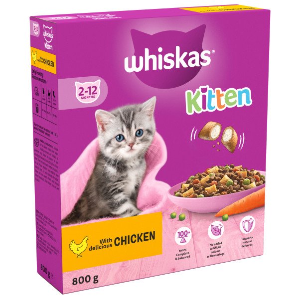 Whiskas junior dry store food