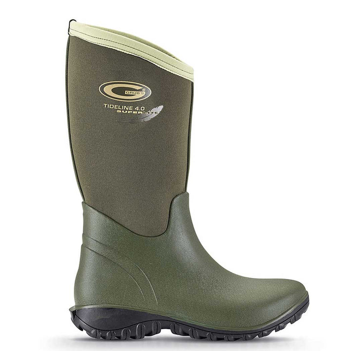 The Grubs Ladies Tideline Wellies in Green#Green