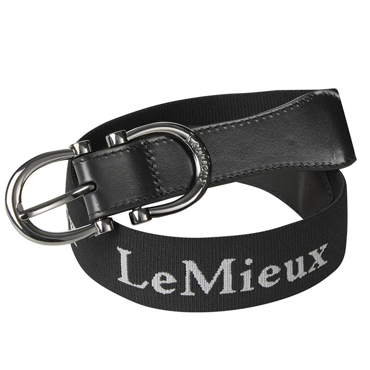 The LeMieux Elasticated Belt in Black#Black