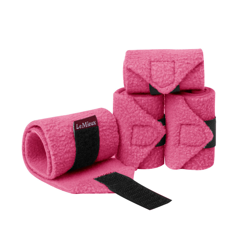 The LeMieux Mini Pony Toy Bandages in Watermelon#Watermelon