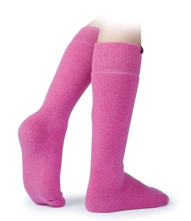 Aubrion Colliers Boot Socks in Pink#Pink