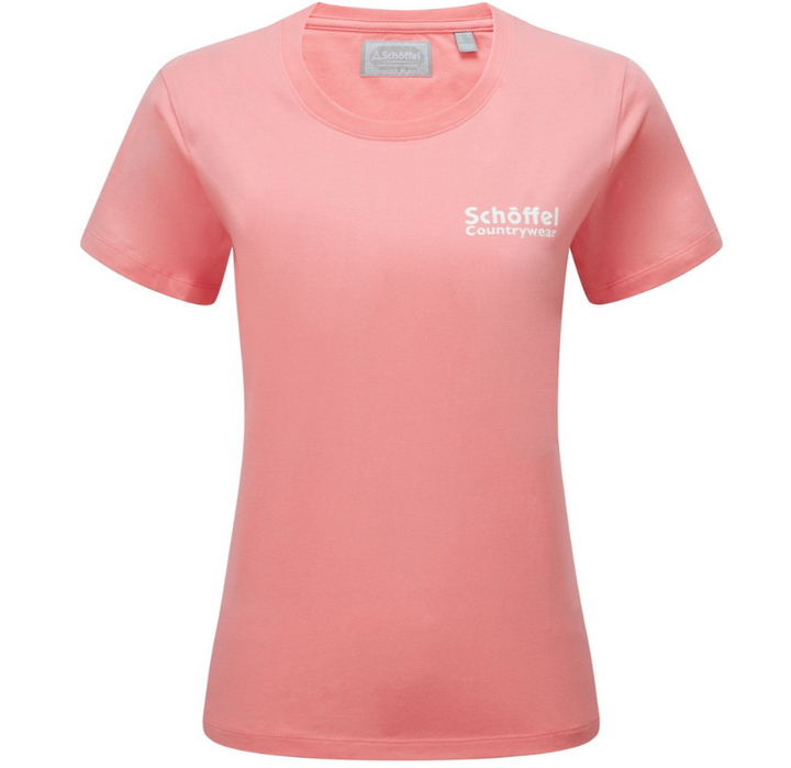 The Schoffel Ladies Torre T-Shirt in Pink#Pink