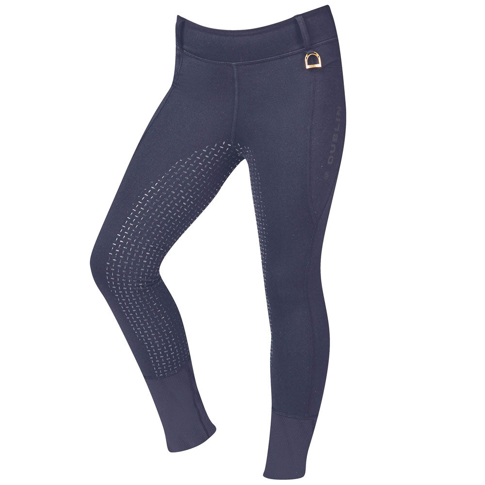 The Dublin Childs Cool It Everyday Riding Tights in Navy#Navy