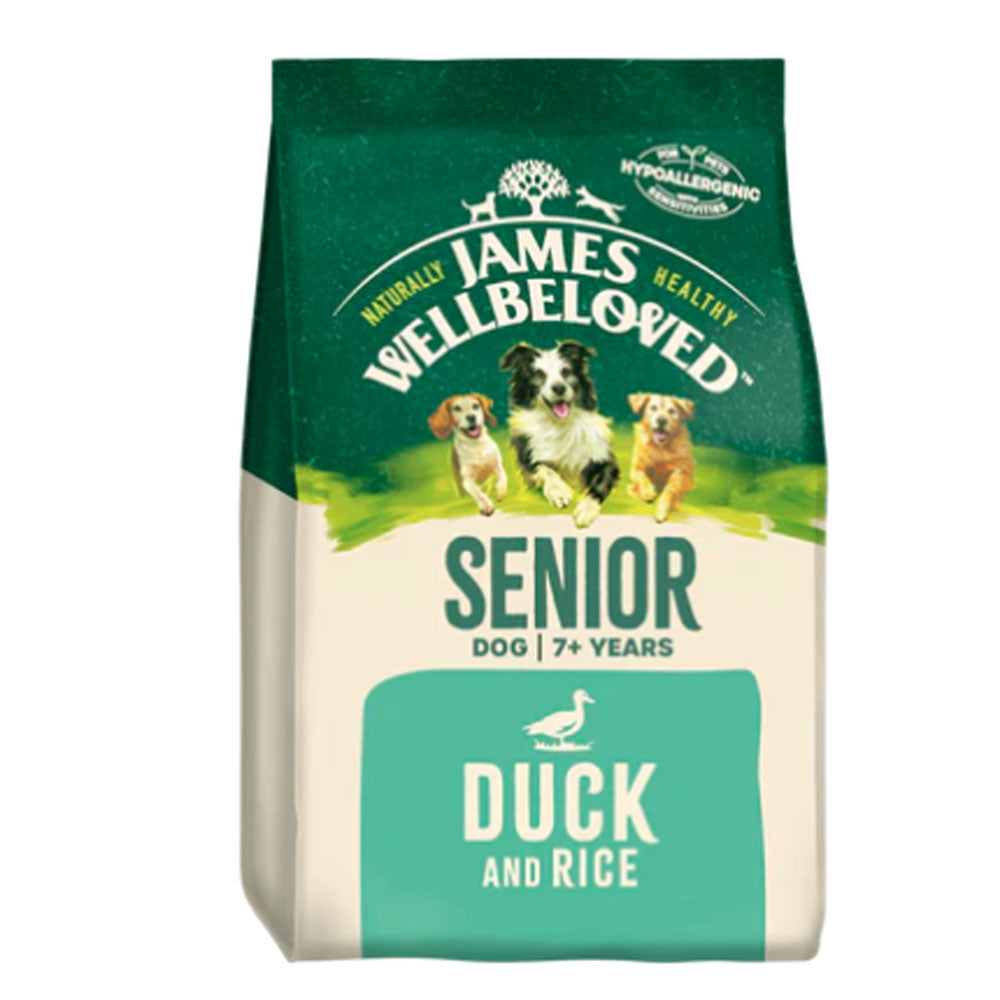 James Wellbeloved Dog Senior Duck & Rice 15kg
