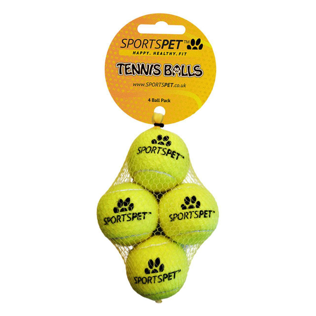 Sportspet Mini Tennis Balls (4 Pack)