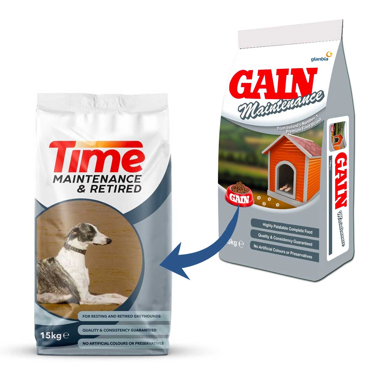 Gain 28 puppy clearance food