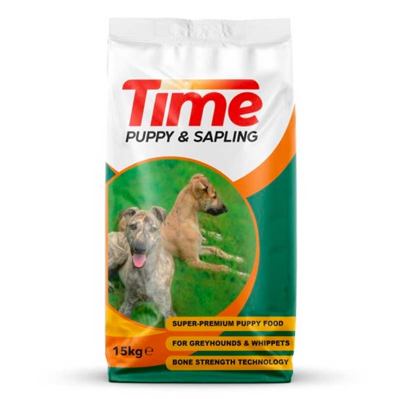 Time Greyhound Puppy & Sapling 15kg