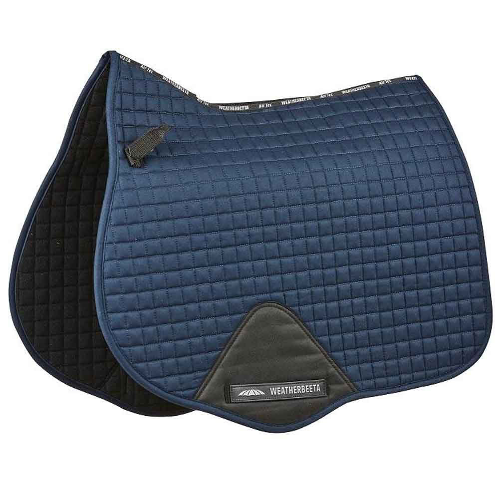 The Weatherbeeta Prime All Purpose Saddle Pad in Navy#Navy
