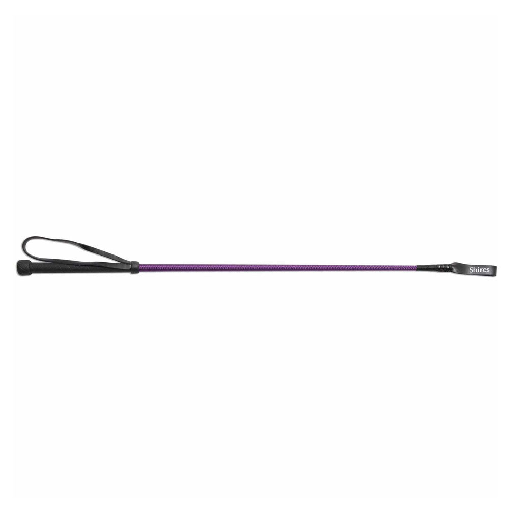 The Shires Childrens Thread Stem Whip in Purple#Purple