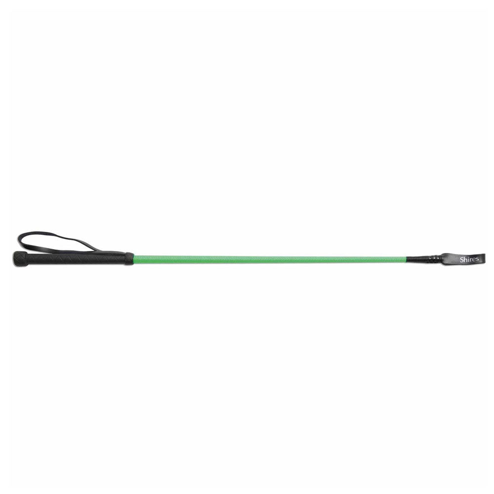 The Shires Childrens Thread Stem Whip in Green#Green