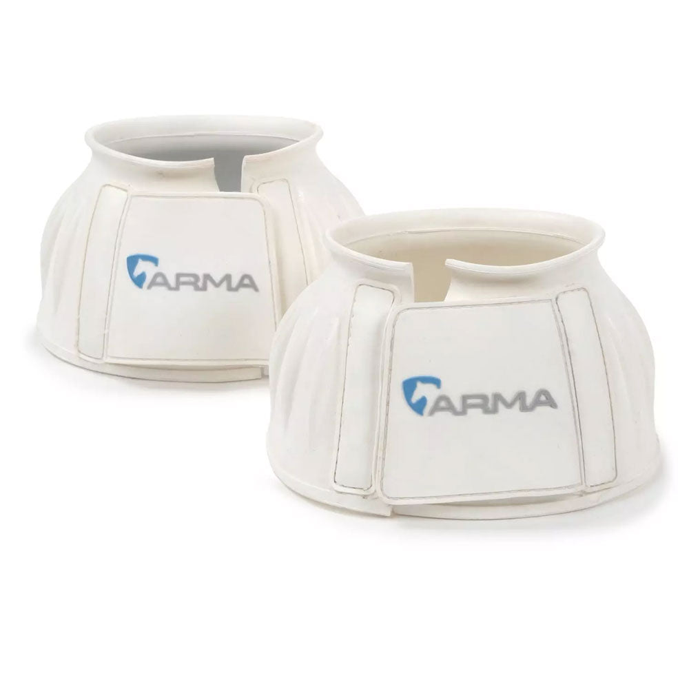 Shires Arma Touch Close Over Reach Boots in White#White